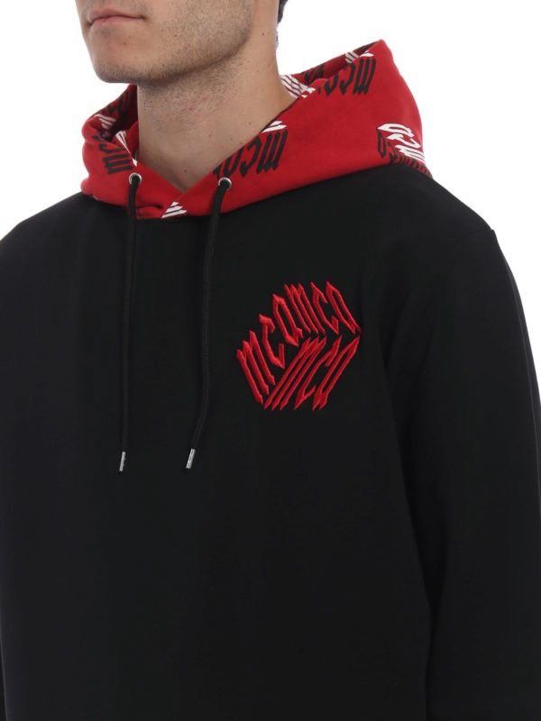 Alexander McQueen 🇮🇹 Y2K Alexander McQueen MCQ Black Hoodie Rare Retro Size US XL / EU 56 / 4 - 5 Thumbnail