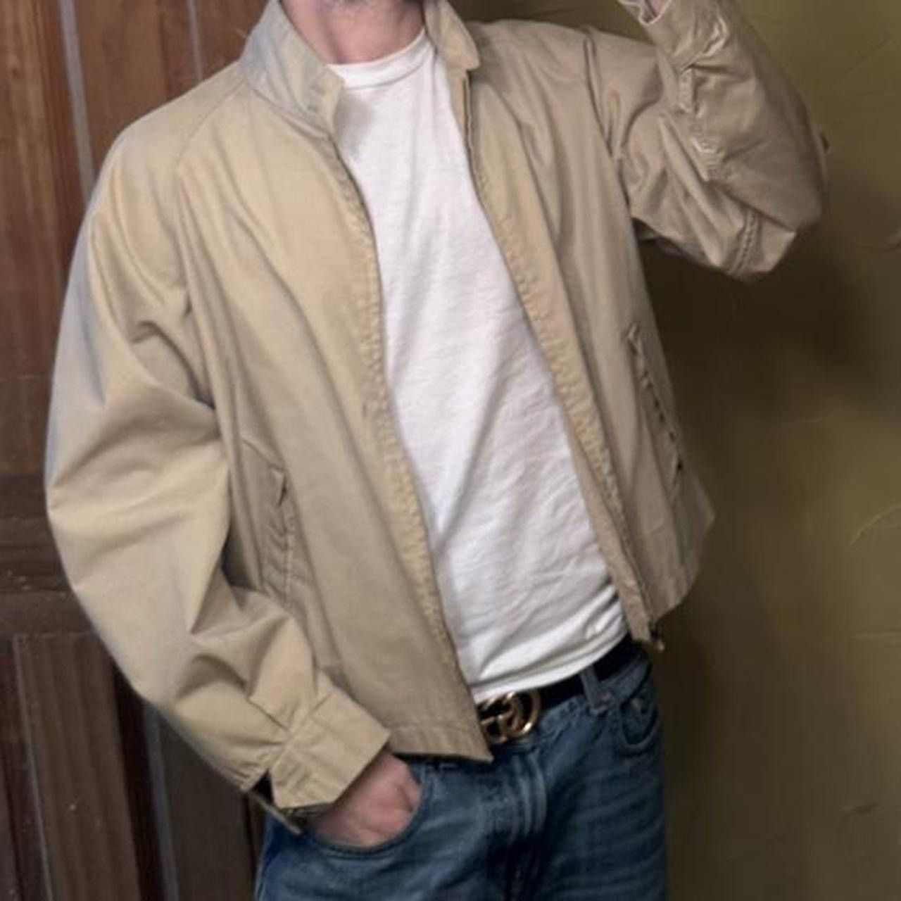 Vintage Vintage 60’s Tan Bomber Jacket Size US L / EU 52-54 / 3 - 2 Thumbnail