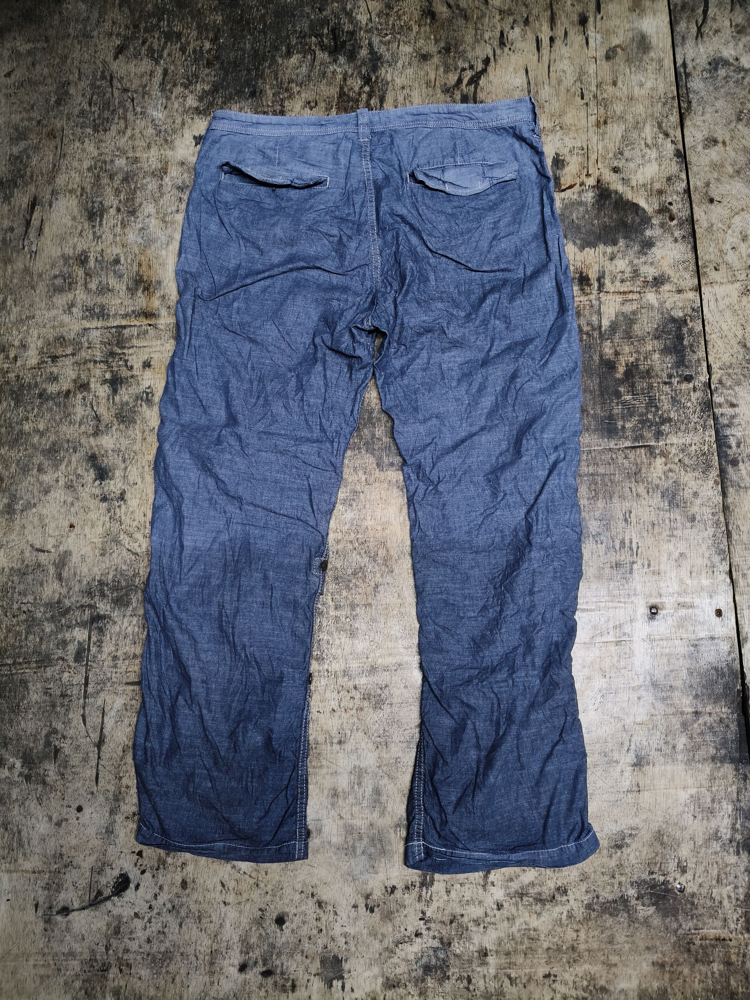 Japanese Brand Back Number Denim Regular pants Style(Soft) Size US 36 / EU 52 - 2 Thumbnail