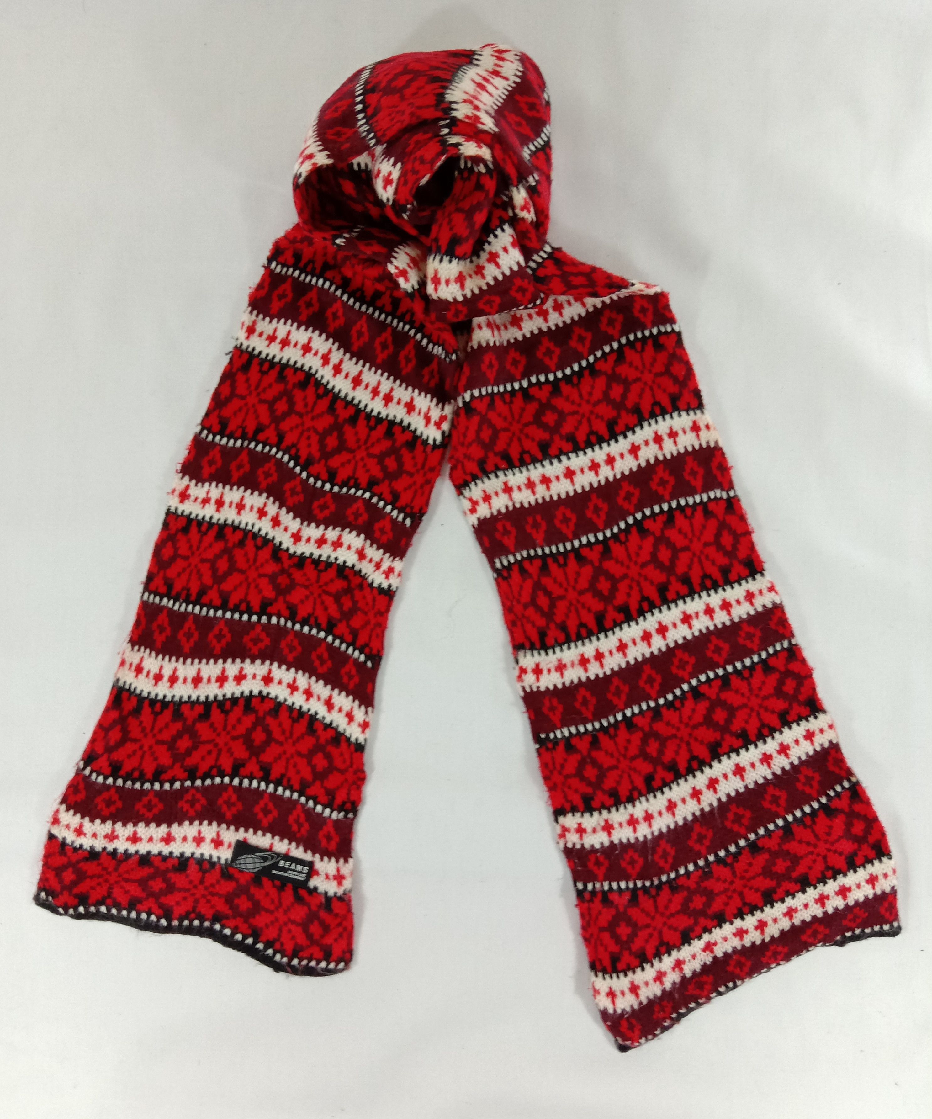 Beams Plus Beams Knit Scarf / Muffler / Wool Size ONE SIZE - 2 Thumbnail
