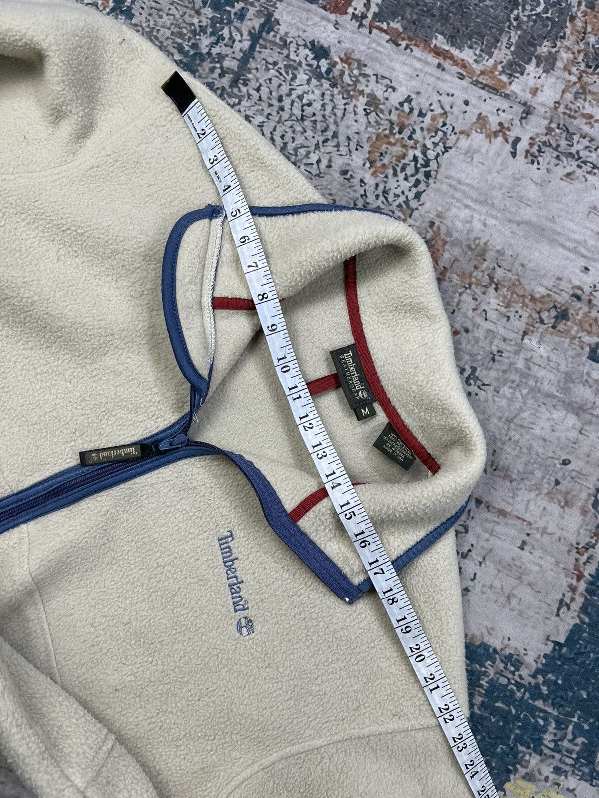 Timberland Vtg USA Timberland Weathergear Fleece Zipper Jacket Size US M / EU 48-50 / 2 - 10 Thumbnail