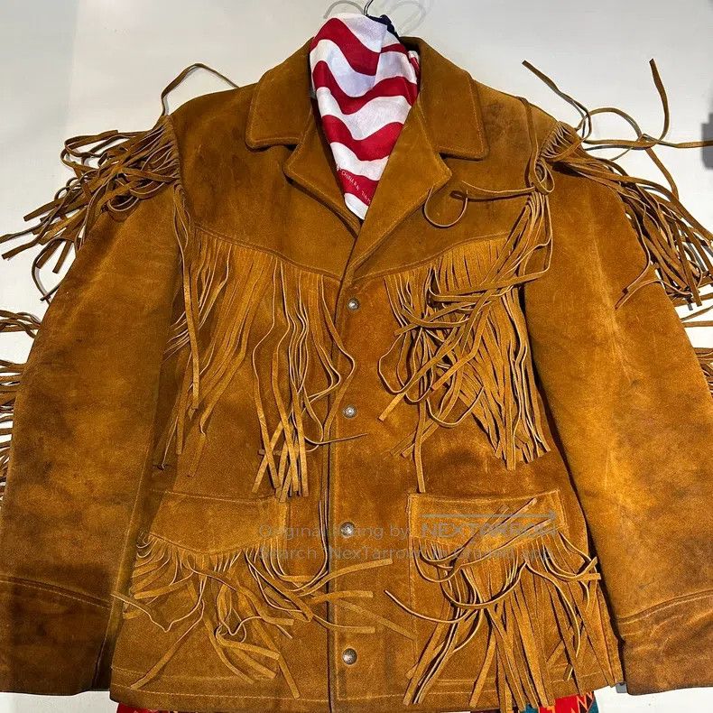 Schott Schott Fringed leather coat Size US L / EU 52-54 / 3 - 2 Thumbnail