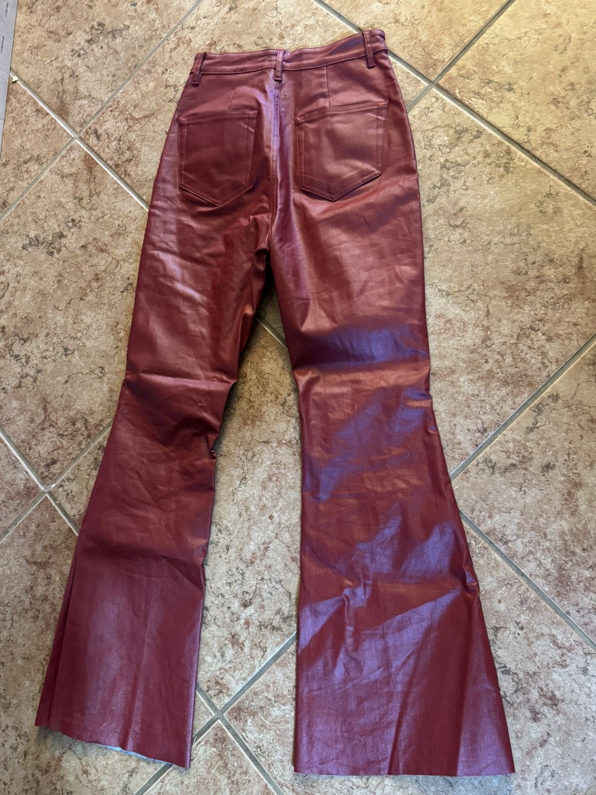 Rick Owen Mainline wax bolan pants
