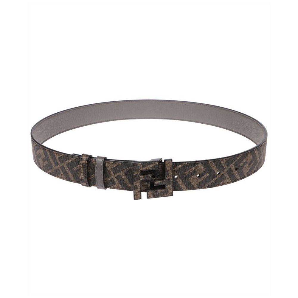 Fendi o1B3y1r0526 Size: 85 / Reversible Belt in Brown Size 34 - 1 Thumbnail