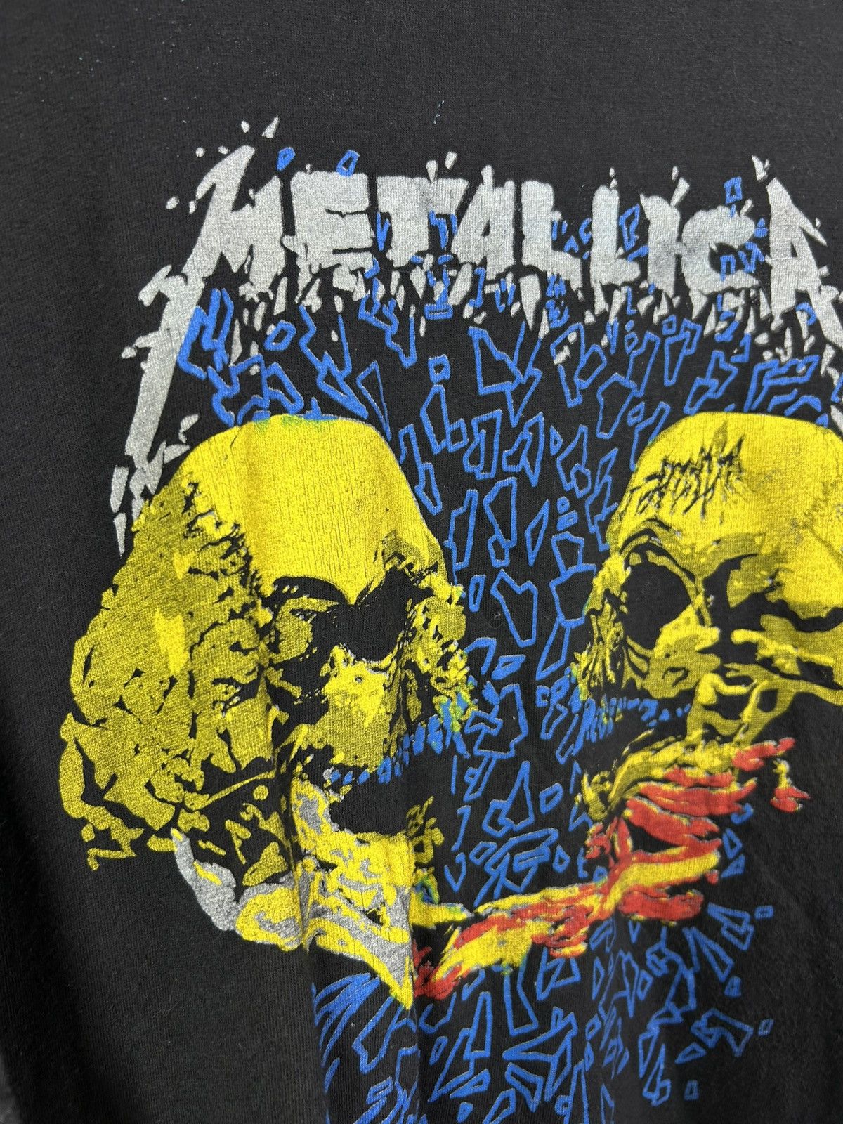 Band Tees Rare Vintage 90s Metallica Sad But True Band T-Shirt Boxy Size US XL / EU 56 / 4 - 5 Thumbnail