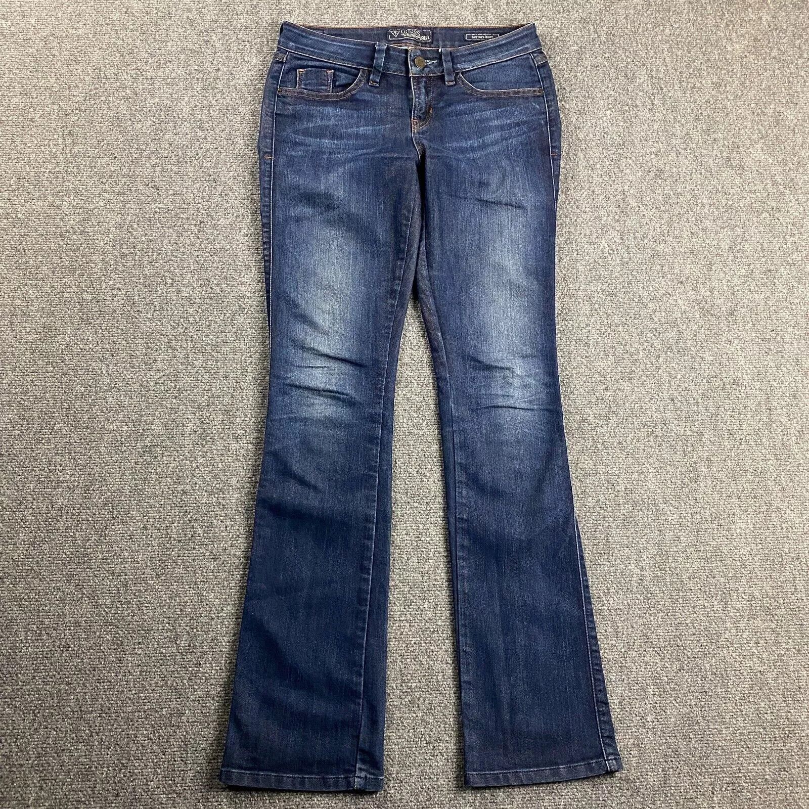 Guess Guess Jeans Women's 26 Regular Denim Dark Wash Brittney Size 26" / US 2 / IT 38 - 1 Thumbnail