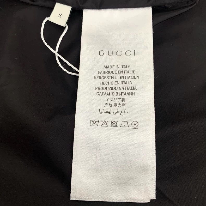 Gucci Gucci Color block side logo printed lapel zipper jacket 250 Size US S / EU 44-46 / 1 - 7 Thumbnail