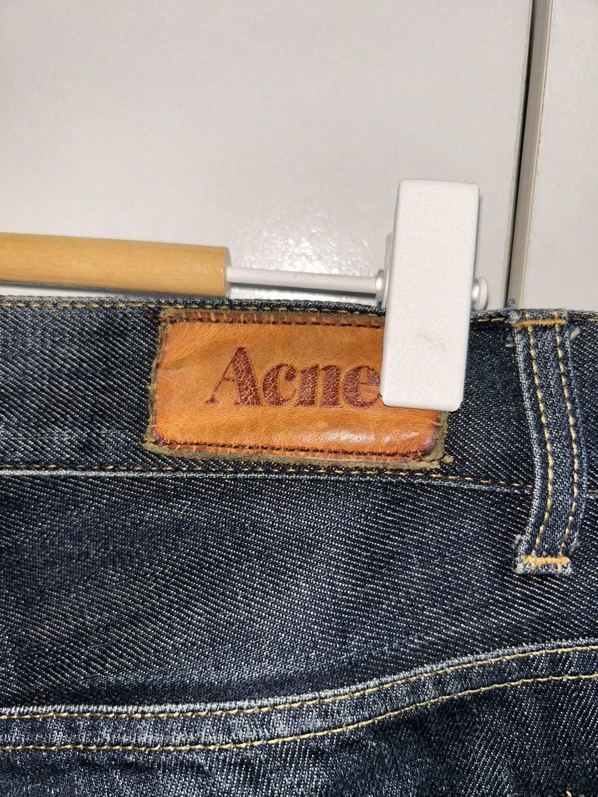 Acne Studios Roc Raw Regular Straight Leg Fit Size US 31 - 9 Thumbnail