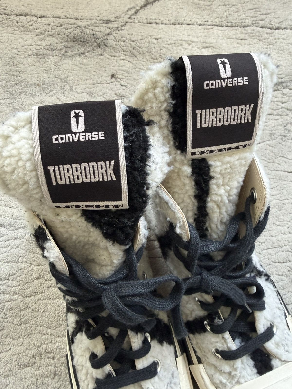 Converse × Rick Owens Drkshdw Rick Owens DRKSHDW x Converse TurboDrk Size US 6 / EU 39 - 7 Thumbnail
