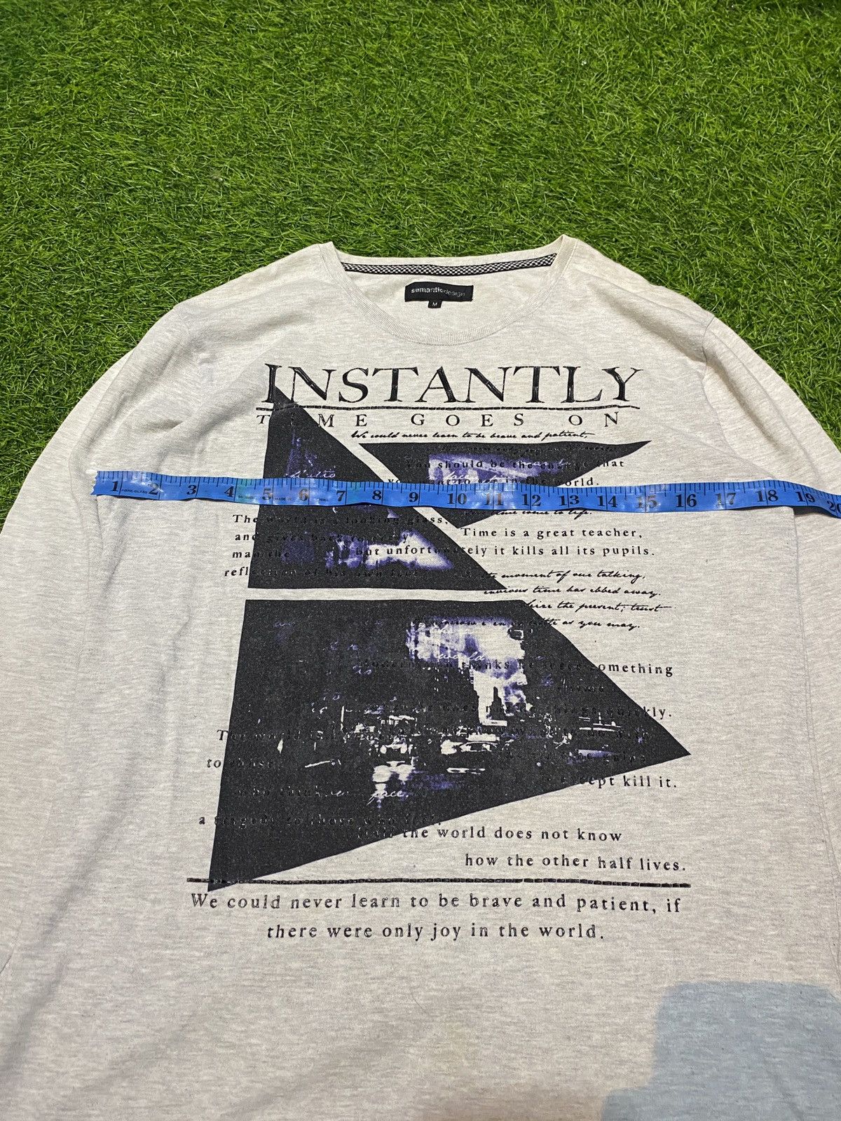 If Six Was Nine × Japanese Brand × semanticdesign LONGSLEVEE SEMANTIC DESIGN ❤️‍🔥 Size US M / EU 48-50 / 2 - 3 Thumbnail