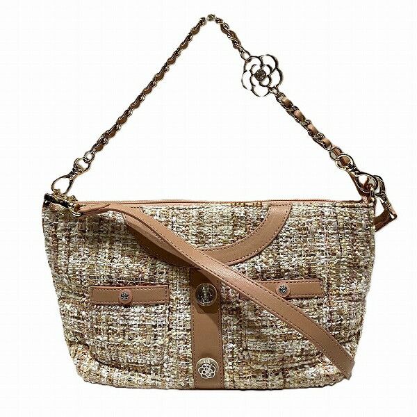 Other Other Clathas Tweed 2way Bag Others Shoulder Bag Size ONE SIZE - 1 Thumbnail