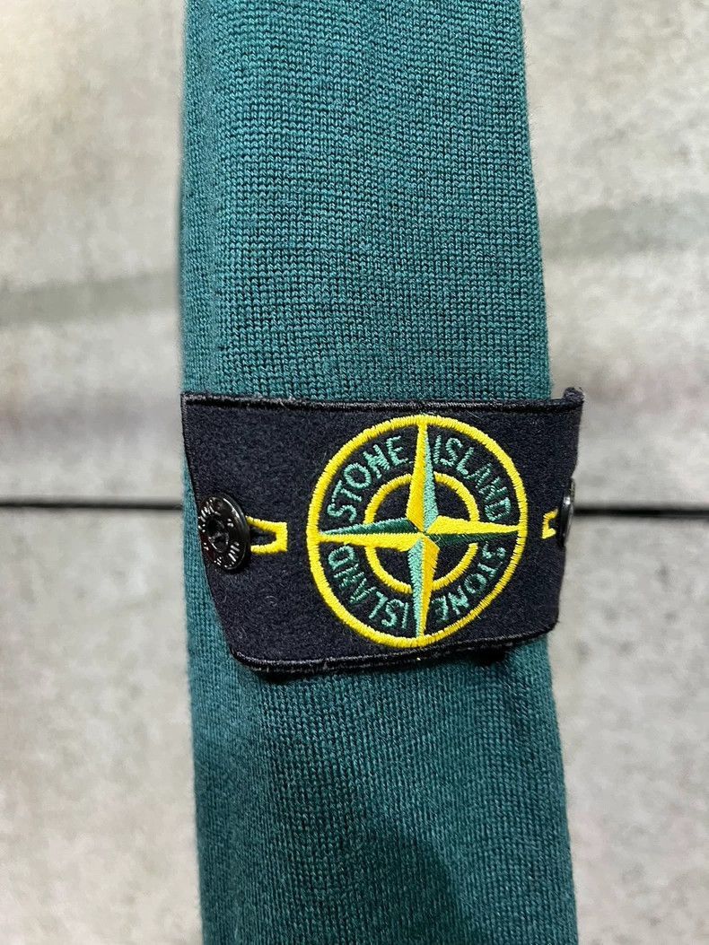 Stone Island Green Vneck Sweater from Stone Island -2506 Size US M / EU 48-50 / 2 - 3 Thumbnail