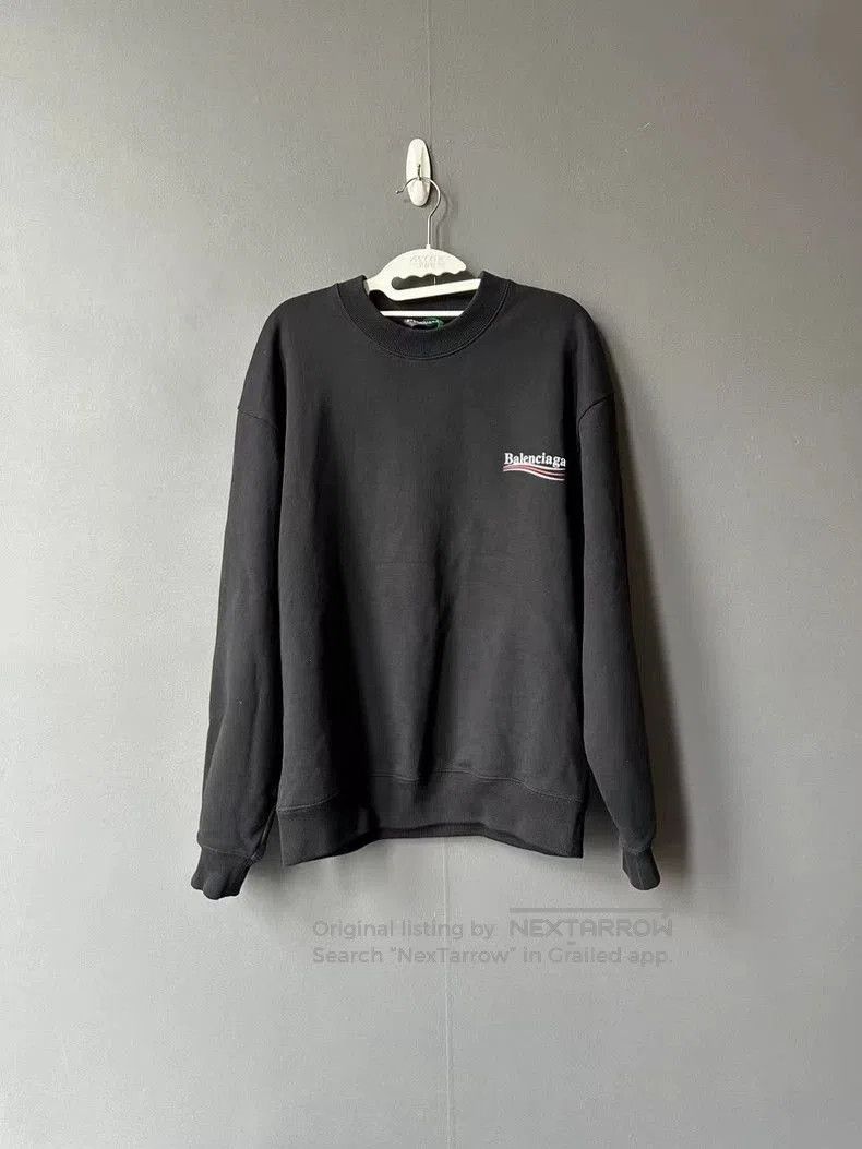 Balenciaga Balenciaga Cola Embroidery Sweatshirt. Size US M / EU 48-50 / 2 - 1 Thumbnail