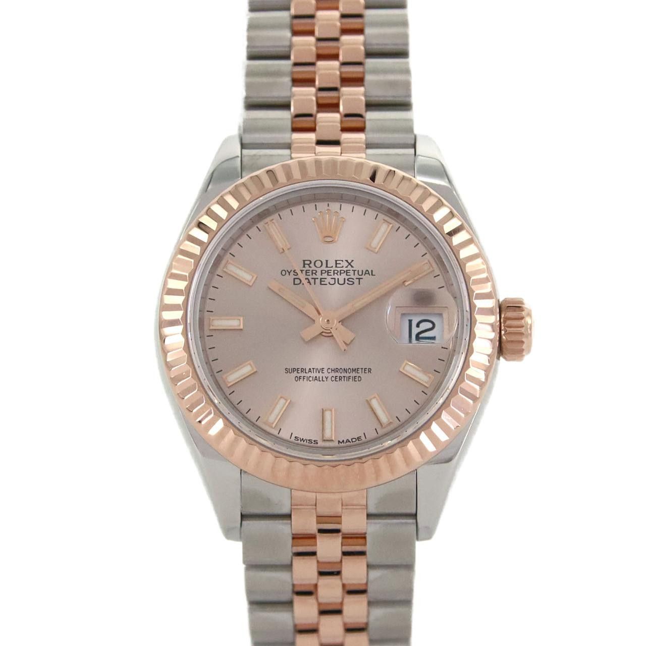 Rolex Rolex Rolex Datejust Stainless Steel Pink Gold Automatic Metal Automatic 279171 DUTY FREE for USA Size ONE SIZE - 1 Thumbnail