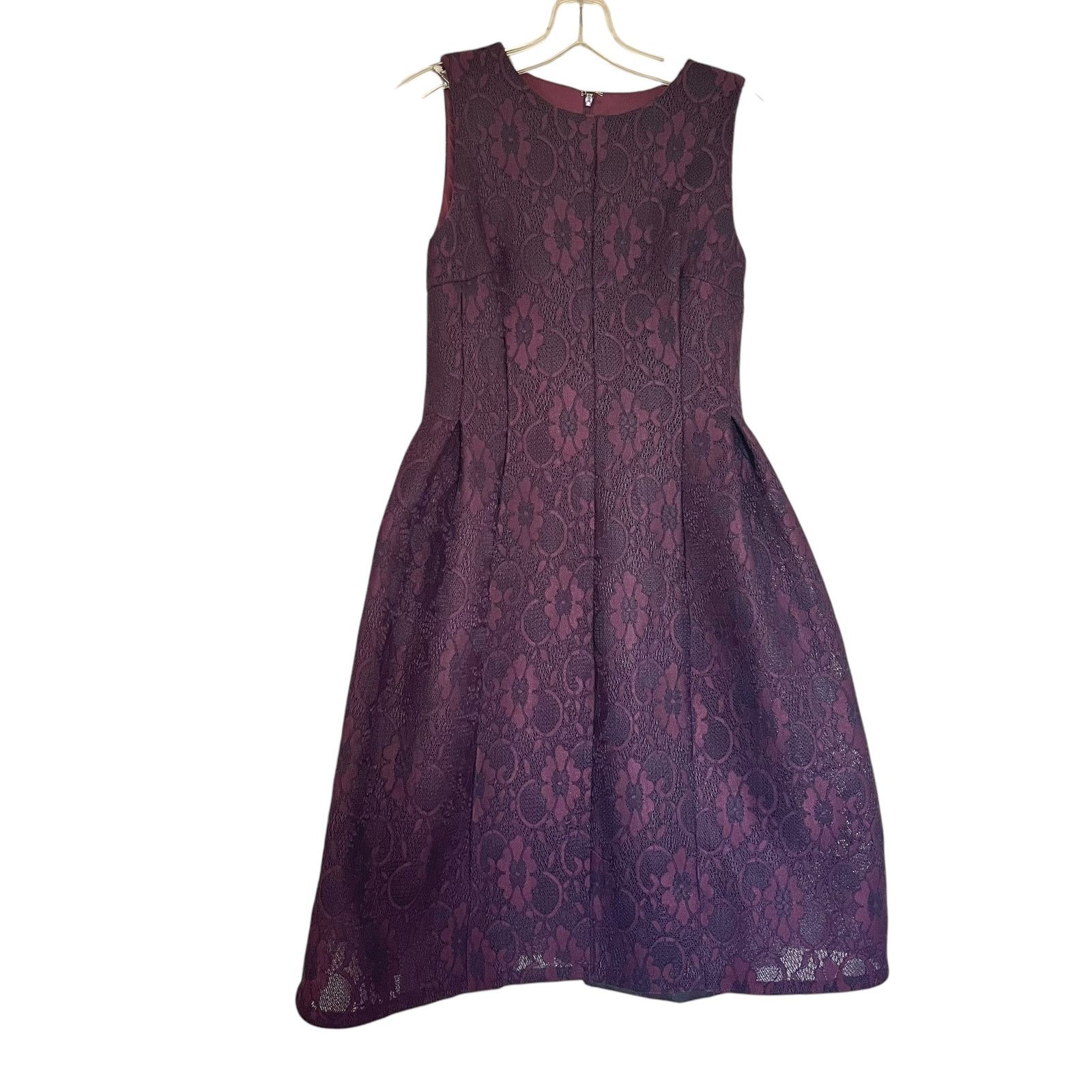 calvin klein lace floral dress Calvin Klein Girls 4-6X Denim Floral Dress main image 1