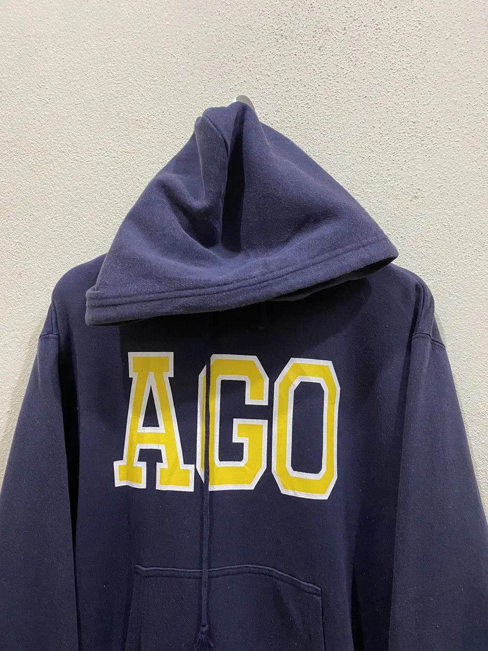 Vintage Vintage United Athlete Ago Spell Out Pullover Hoodies Size US M / EU 48-50 / 2 - 3 Thumbnail
