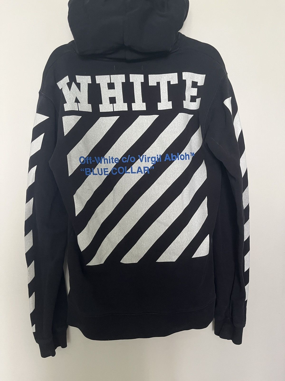 Off-White Off-White SS 16 Blue collar hoodie Size US S / EU 44-46 / 1 - 2 Thumbnail
