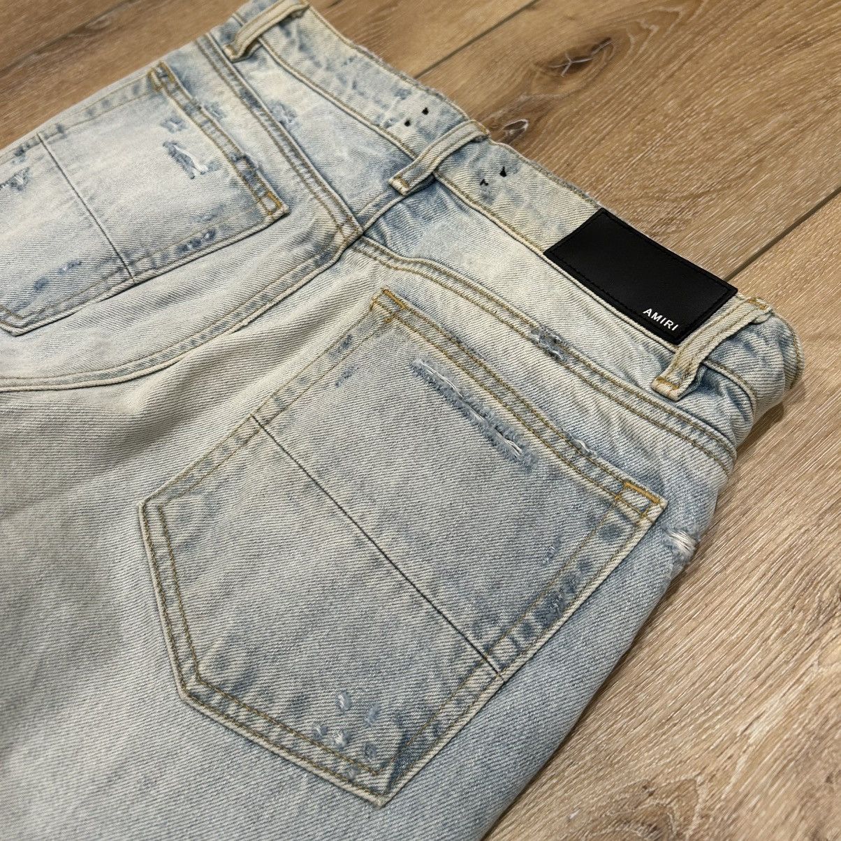 Amiri Amiri destroyed denim Size US 29 - 5 Thumbnail