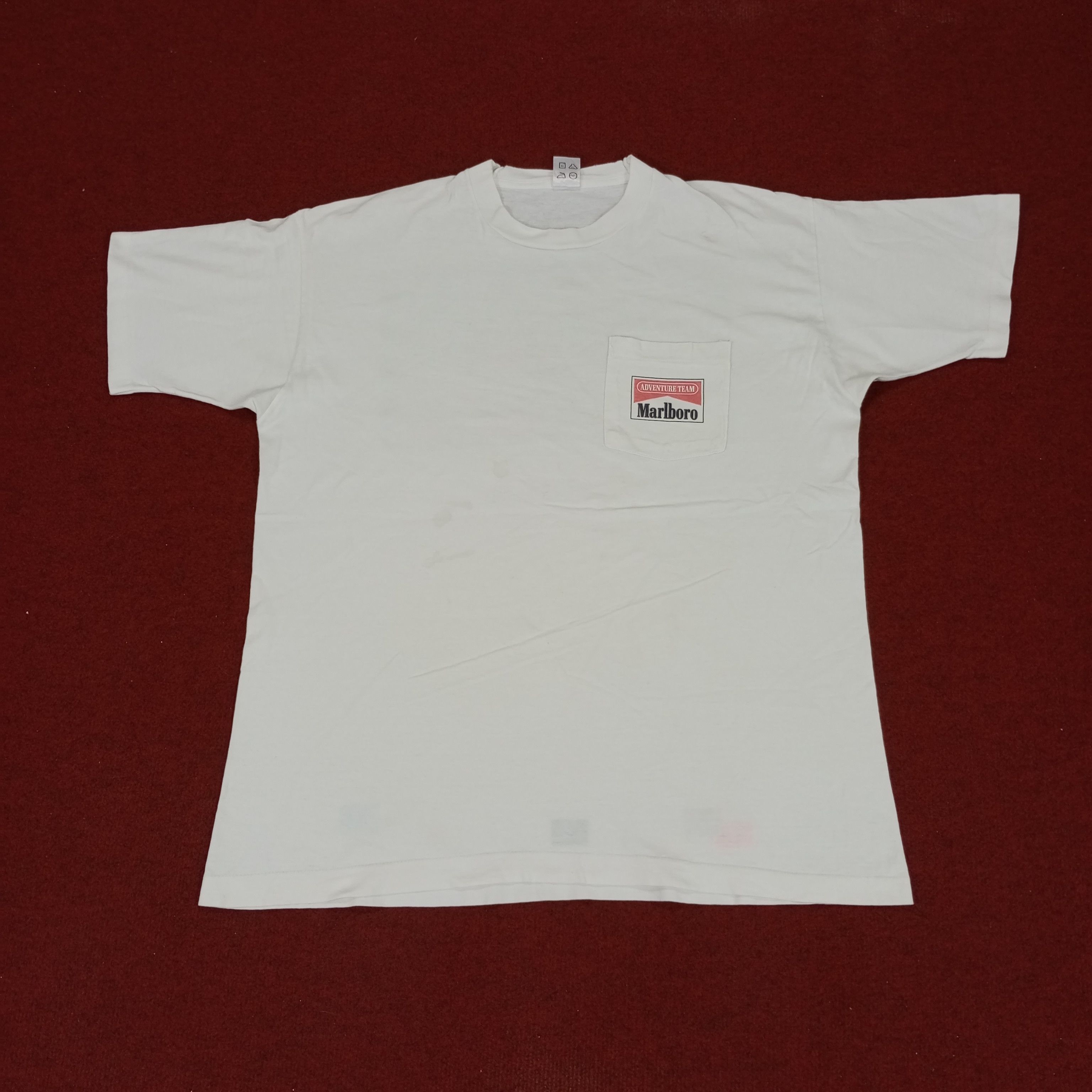 Marlboro × Vintage Marlboro Adventure Team Pocket Vintage Distressed Tshirt Size US XL / EU 56 / 4 - 3 Thumbnail