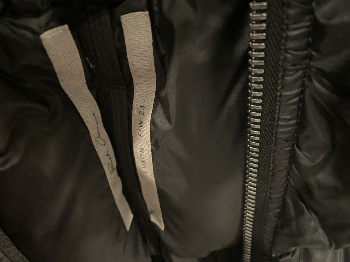 Rick Owens Rick Owens Luxor Flight Padded Down Jacket Size US L / EU 52-54 / 3 - 10 Thumbnail