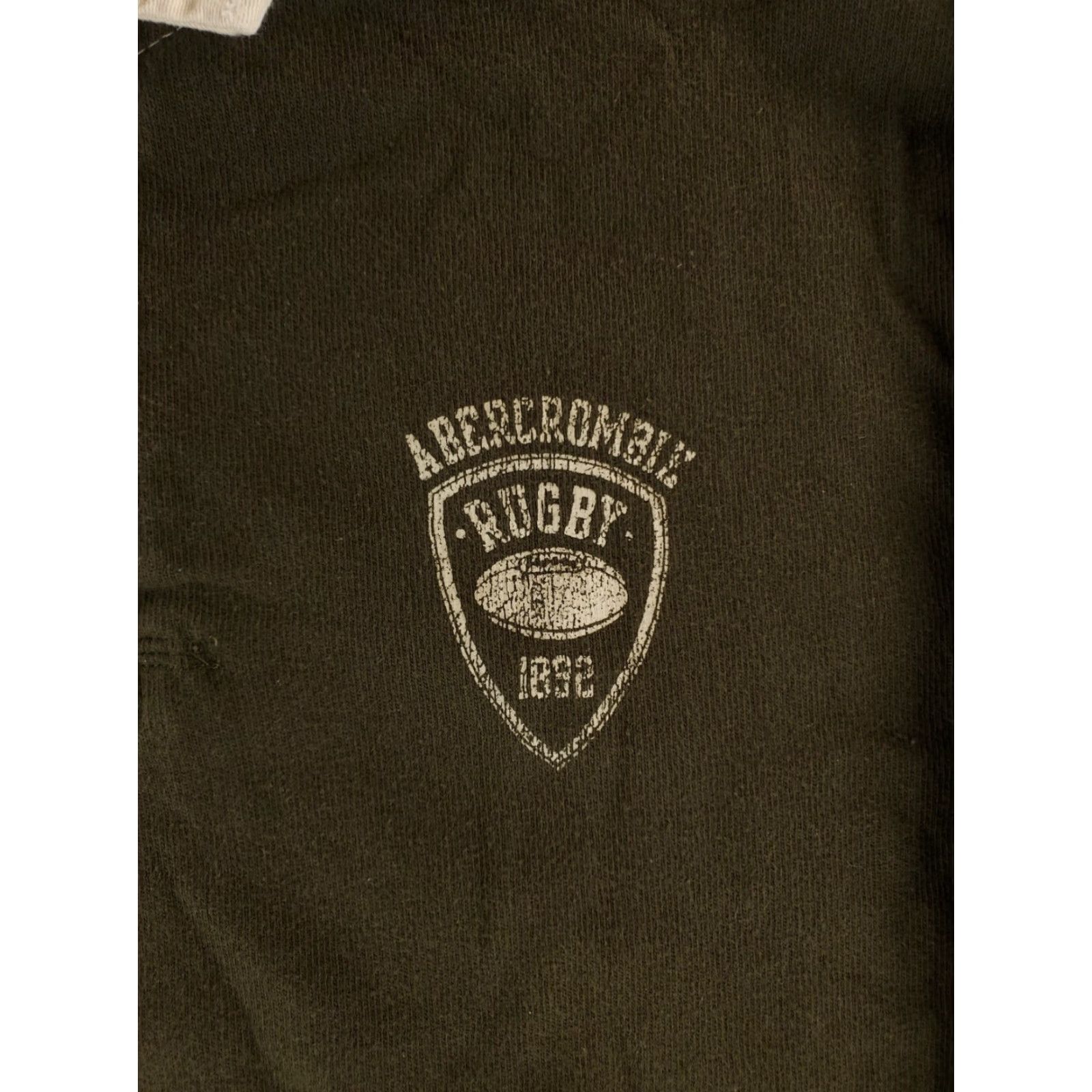 Abercrombie & Fitch Abercrombie & Fitch Rugby Shirt Green 1892 Long Sleeve Mens XL Size US XL / EU 56 / 4 - 2 Thumbnail