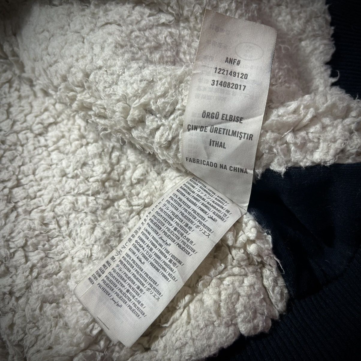 Japanese Brand Abercrombie & Fitch Big Spellout Hoodie Wolf Jaw Jacket Size US M / EU 48-50 / 2 - 6 Thumbnail