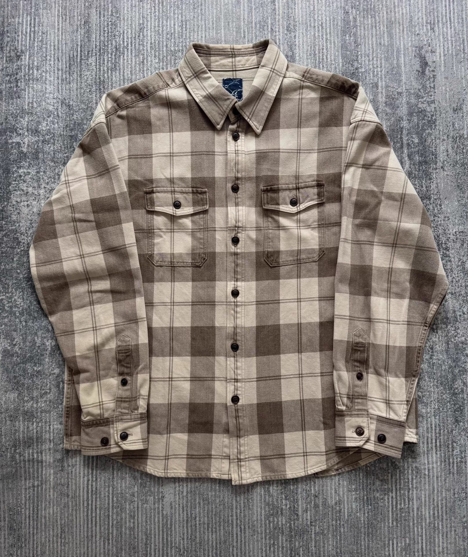 Visvim VISVIM ICT LUMBER SHIRT N.D. Mud Dye 3 Sizes Show Size US L / EU 52-54 / 3 - 1 Thumbnail