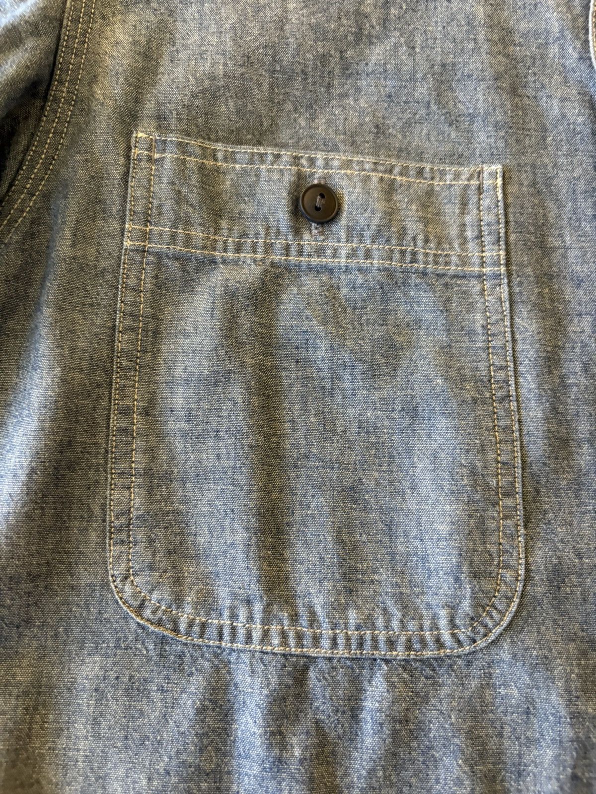 RRL Ralph Lauren RRL DOUBLE RL RALPH LAUREN CHAMBRAY SHIRT SMALL Size US S / EU 44-46 / 1 - 4 Thumbnail