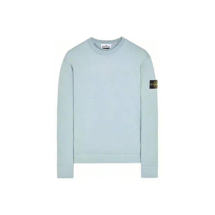Stone Island Stone Island Sky Blue Long Sleeve Sweatshirt Size US XL / EU 56 / 4 - 1 Thumbnail