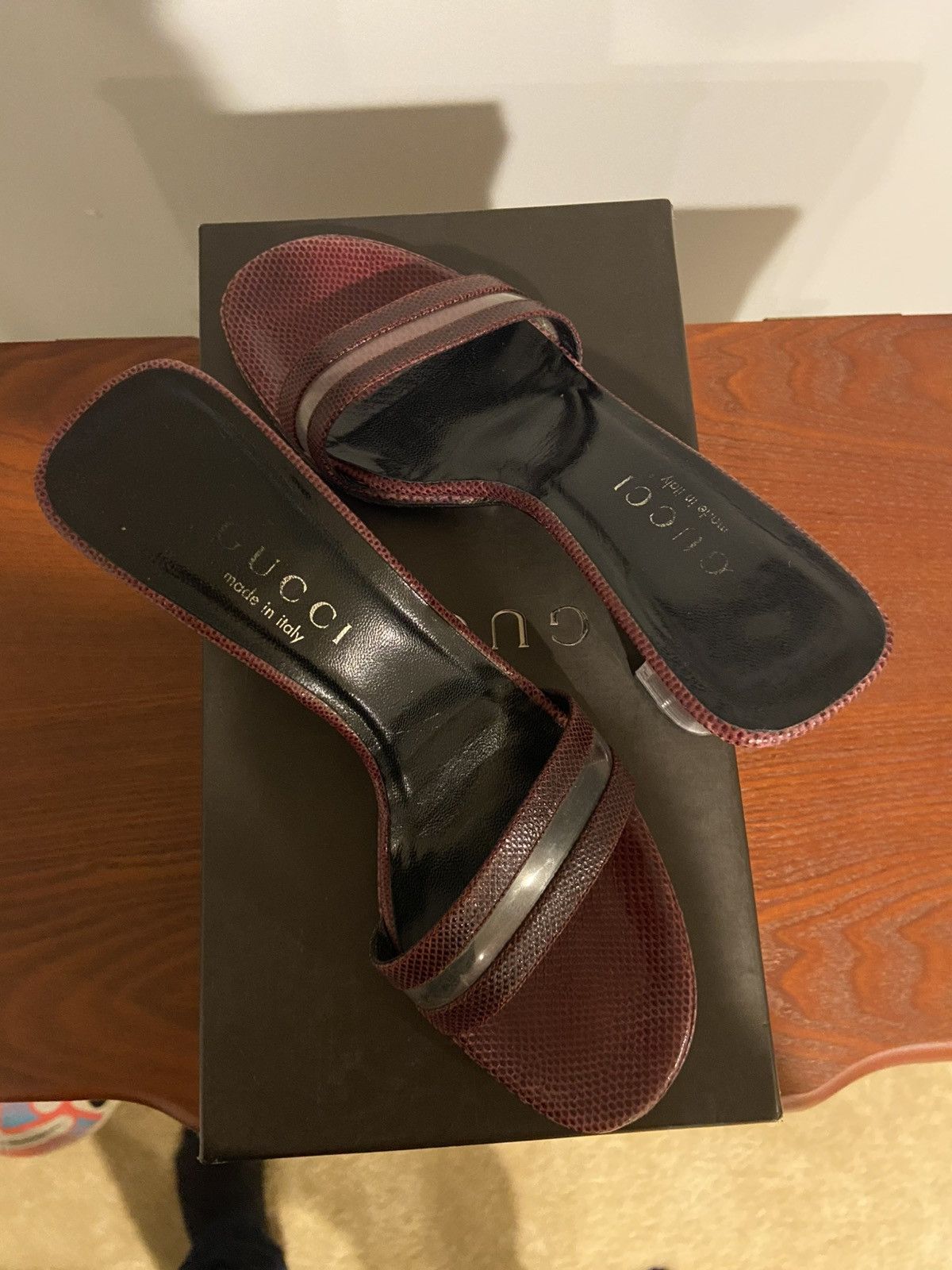 Gucci Gucci 90s Limited Edition Cheery Pumps Size US 5.5 / IT 35.5 - 5 Thumbnail