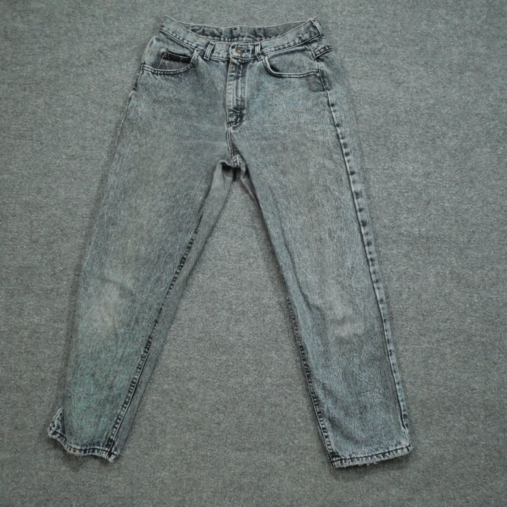 Lee VINTAGE Lee Jeans Mens 33x30 Black Denim 90s Distressed 5-Pocket Jeans Womens? Size US 31 - 2 Thumbnail