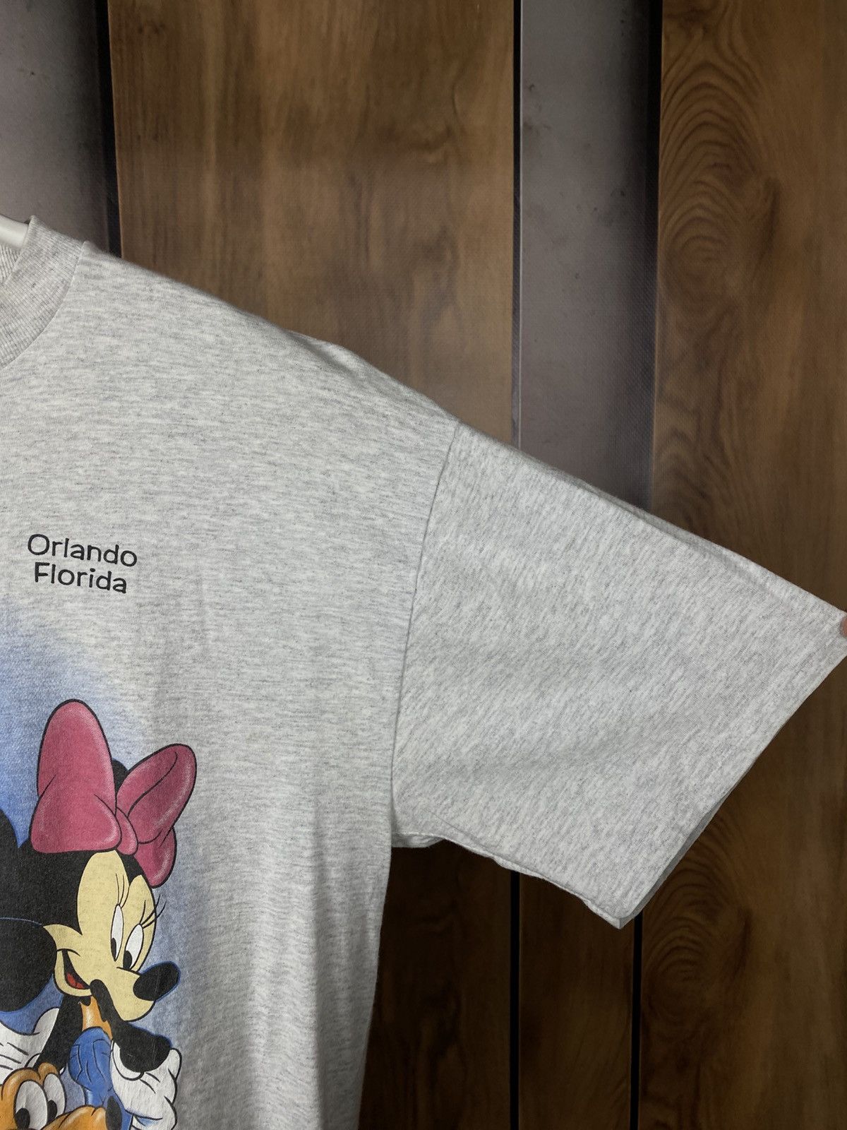 Disney 🍿Vintage 90s T-Shirt Disney Mickey Unlimited Big Logo Tee🍿 Size US L / EU 52-54 / 3 - 6 Thumbnail