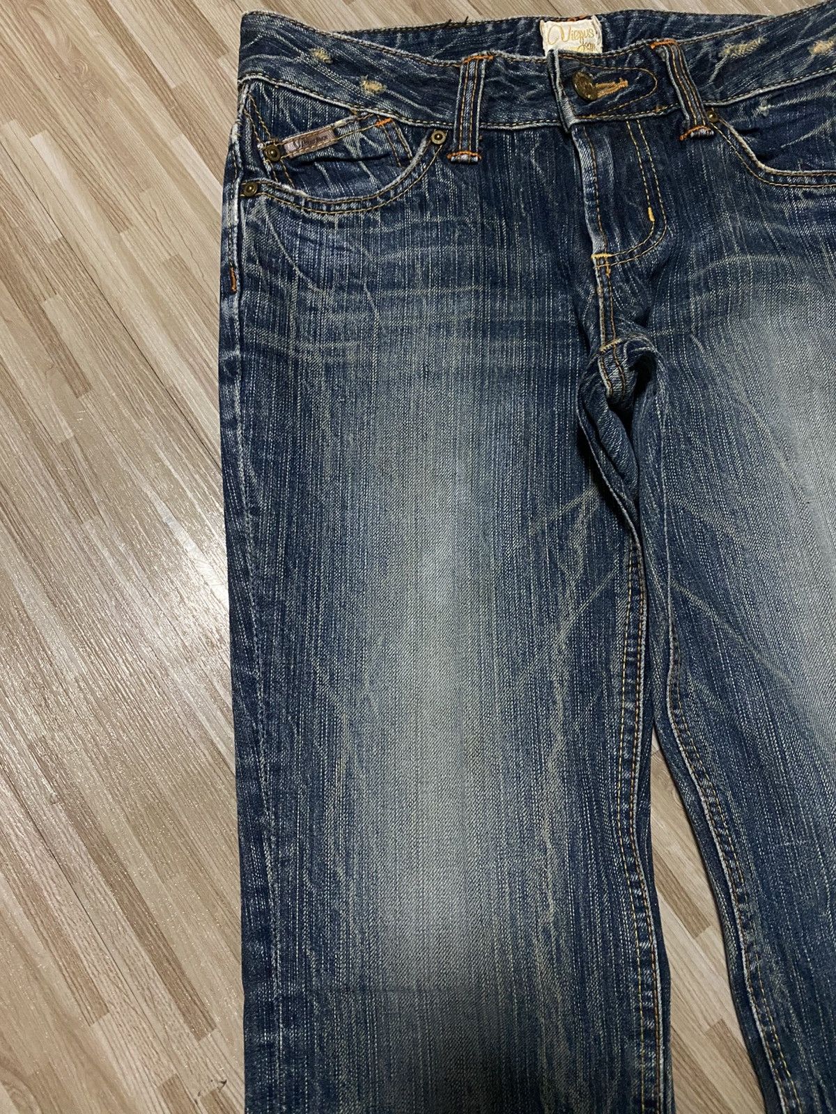 Edwin × Japanese Brand 💥INSANE 90s EDWIN RUSTY MUDWASH💥BOOTCUT RARE Size US 28 / EU 44 - 3 Thumbnail