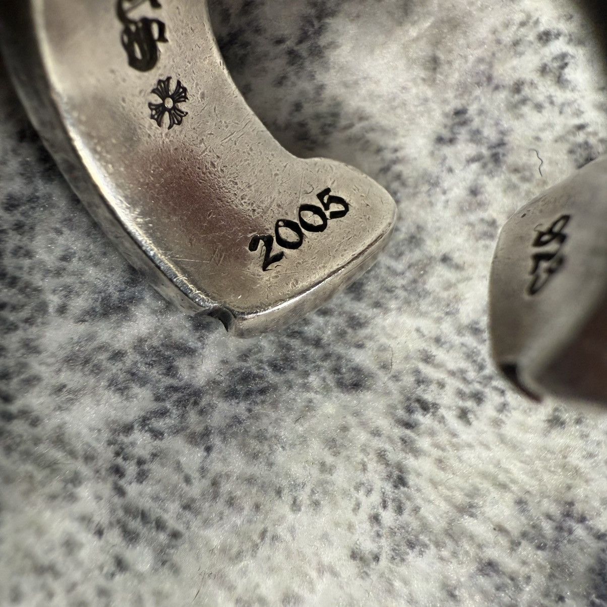 Chrome Hearts Chrome Hearts Large Scroll Label Silver Ring / SIZE 10 Size ONE SIZE - 7 Thumbnail