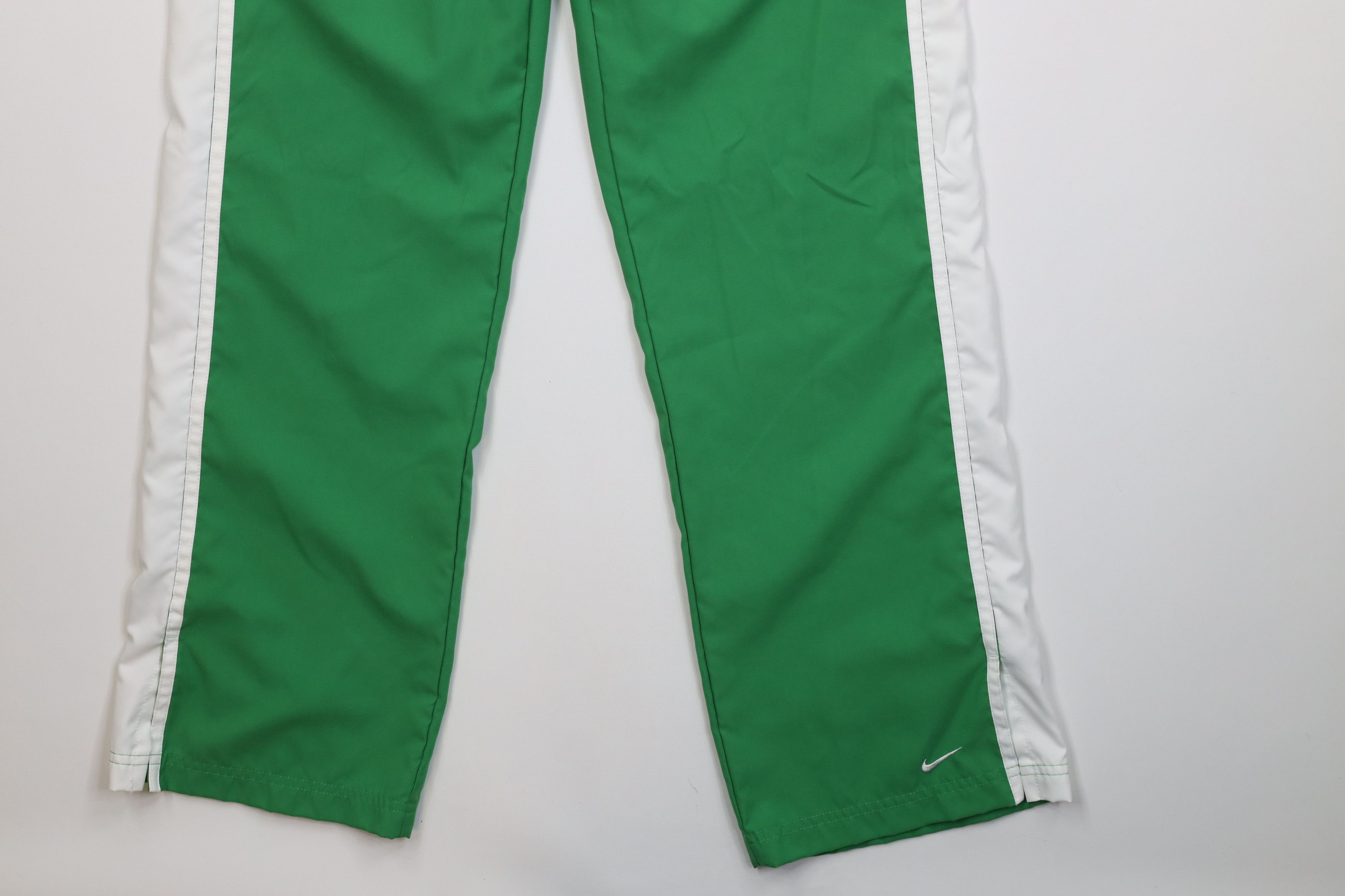 Nike Vintage Y2K Nike Mini Swoosh Babydoll Flared Pants Green Size 26" / US 2 / IT 38 - 5 Thumbnail