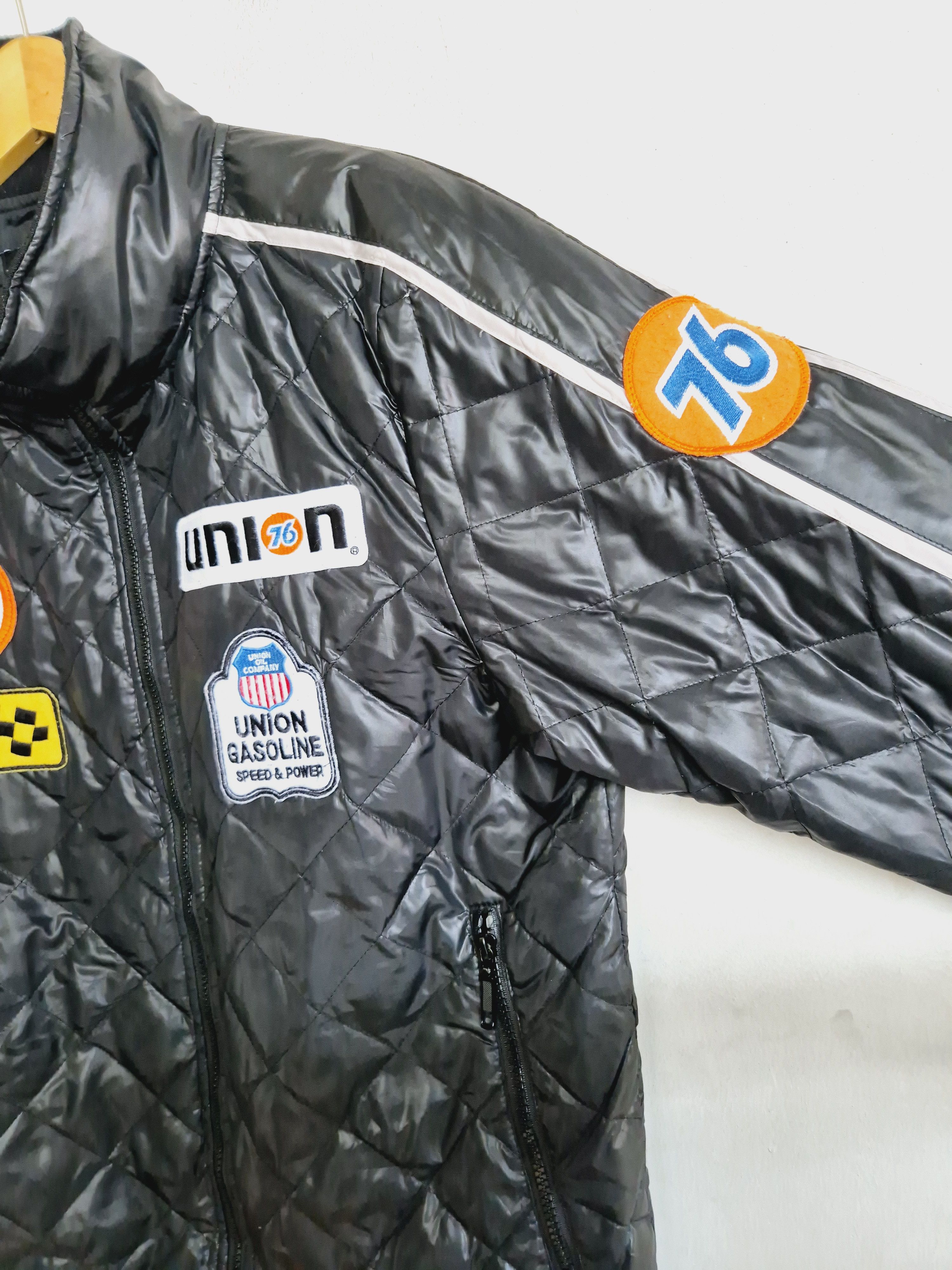Other Vintage 76 Lubricants Quilted Jacket Size US L / EU 52-54 / 3 - 4 Thumbnail