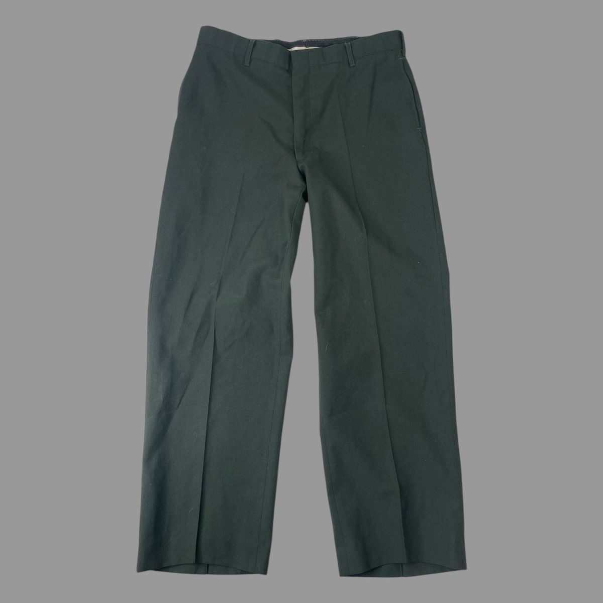 Vintage Vintage military pleated wool trousers Size US 32 / EU 48 - 1 Thumbnail