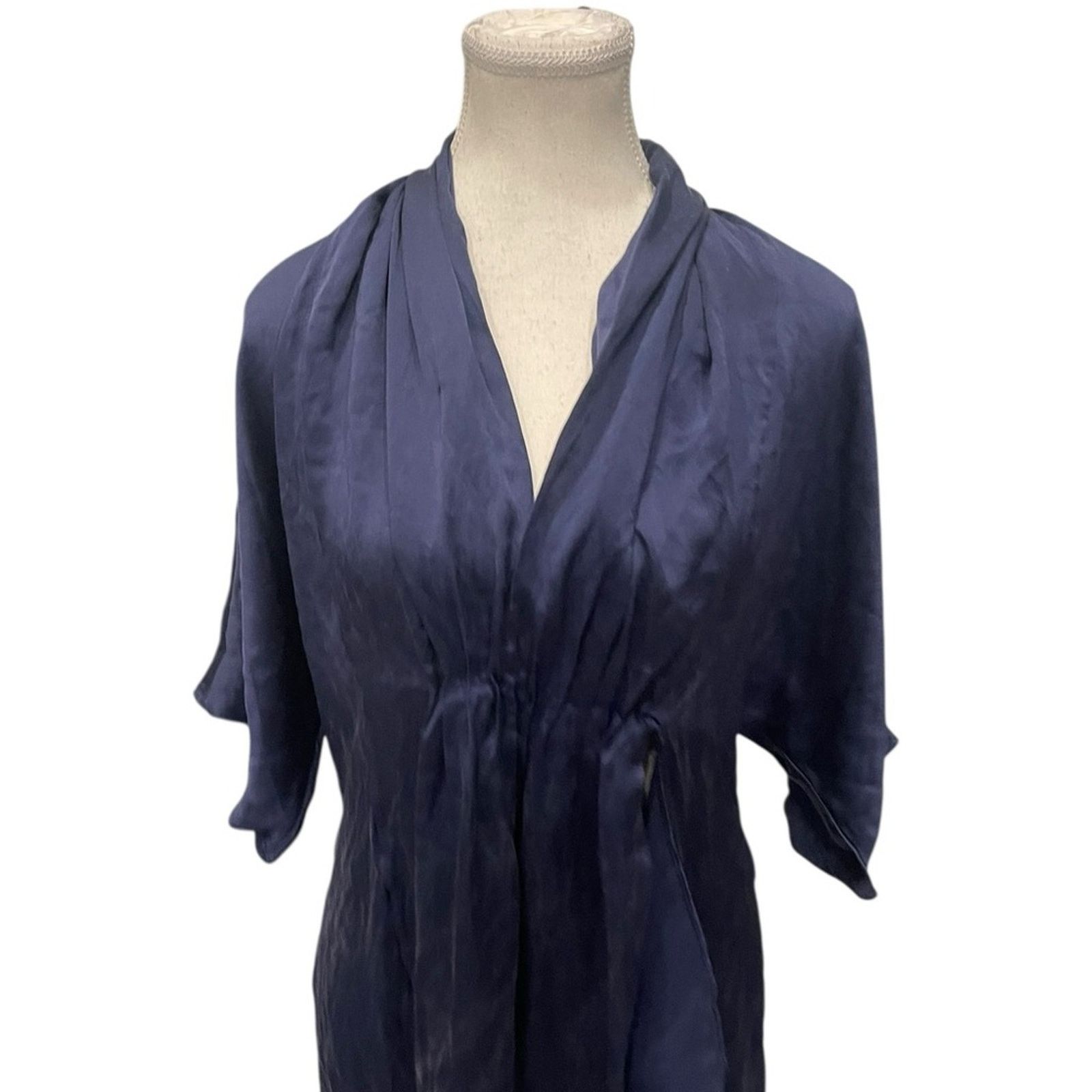 Malo Malo Midnight Blue Women's Robe Size:42 Size ONE SIZE - 6 Thumbnail
