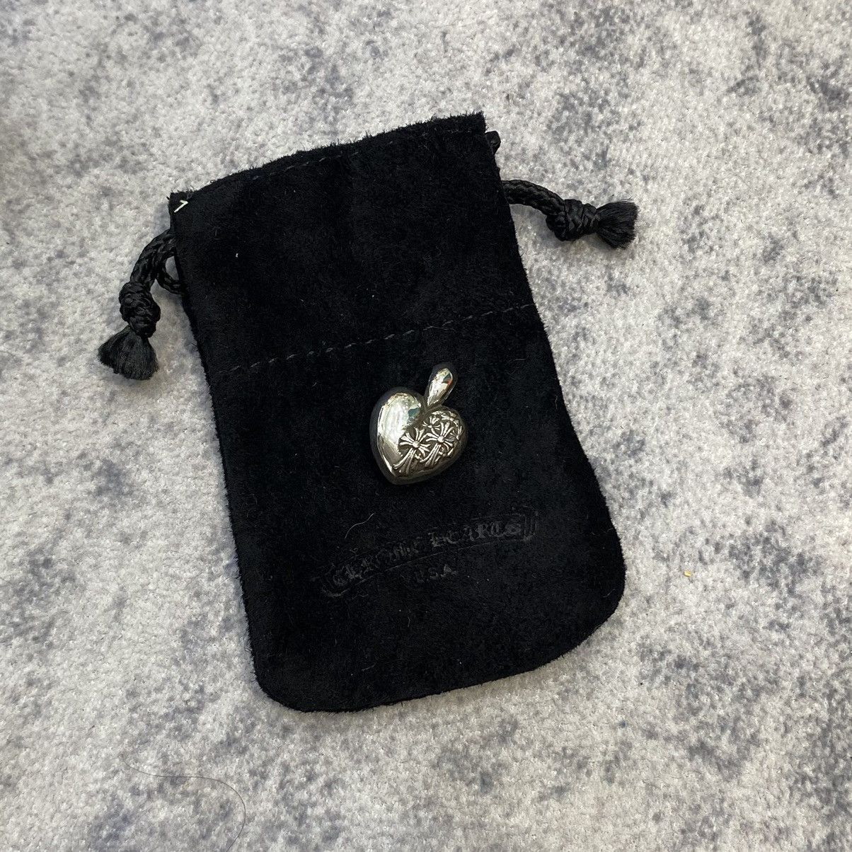 Chrome Hearts Chrome Hearts R.I.P Heart charm silver Size ONE SIZE - 3 Thumbnail