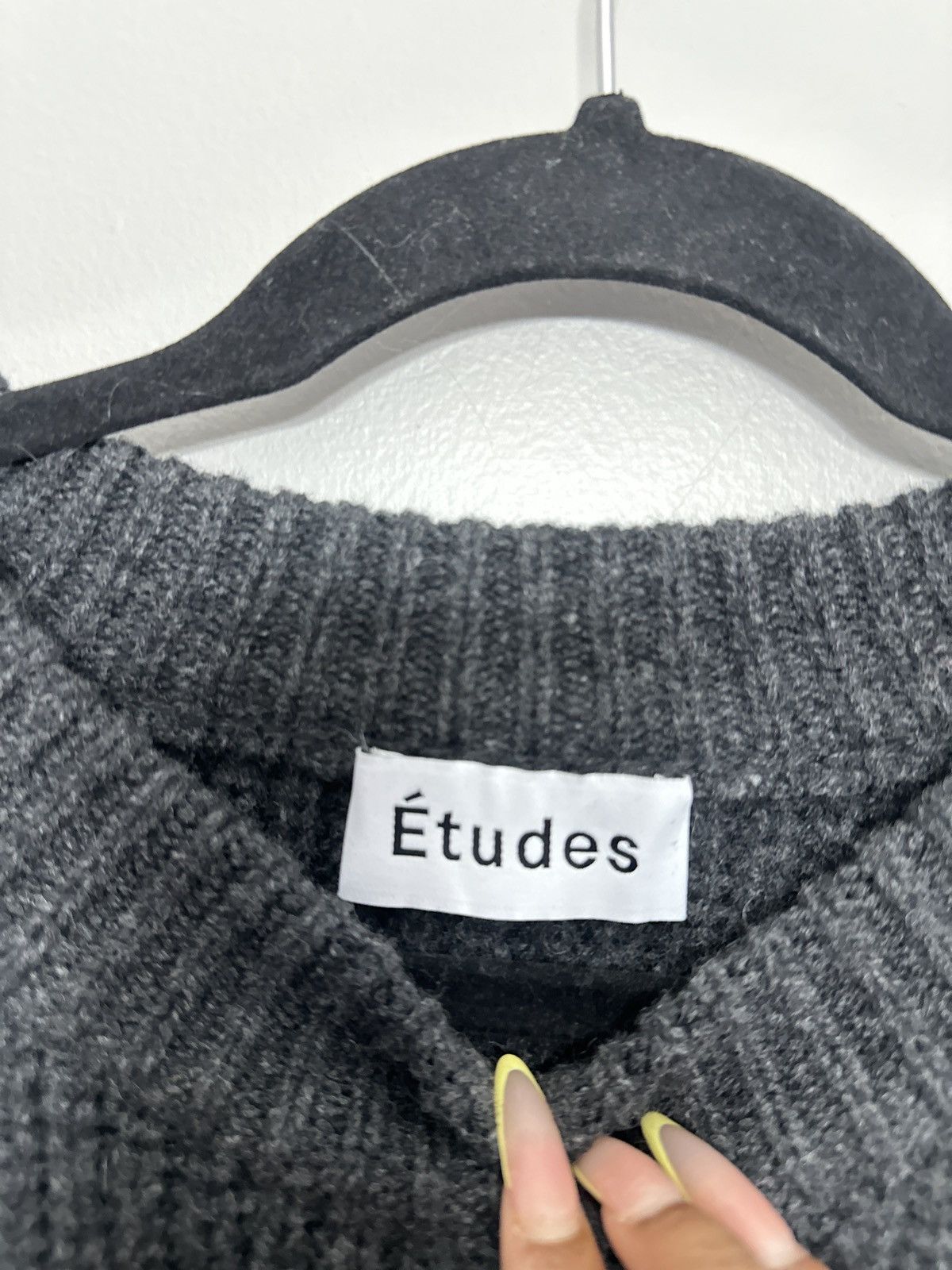 Etudes ETUDES STUDIO REGARD GRAFITTI WOOL JUMPER Size US L / EU 52-54 / 3 - 4 Thumbnail