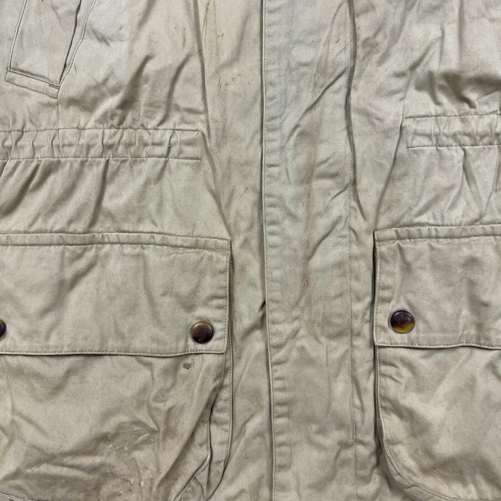 Nautica × Vintage VTG Nautica Jacket Large Full Zip Hunting Bomber 90s Coat Size US L / EU 52-54 / 3 - 3 Thumbnail