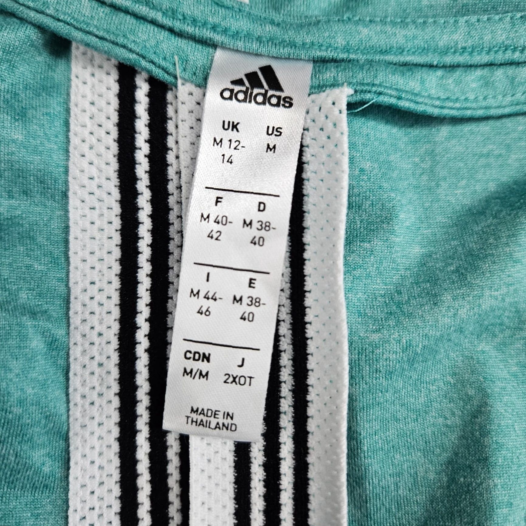 Adidas Adidas Tank Top Womens Medium Green White Scoop Neck Sleeveless Pullover Activewear Regular Size M Shirt Women Mens Girls Size M / US 6-8 / IT 42-44 - 5 Thumbnail