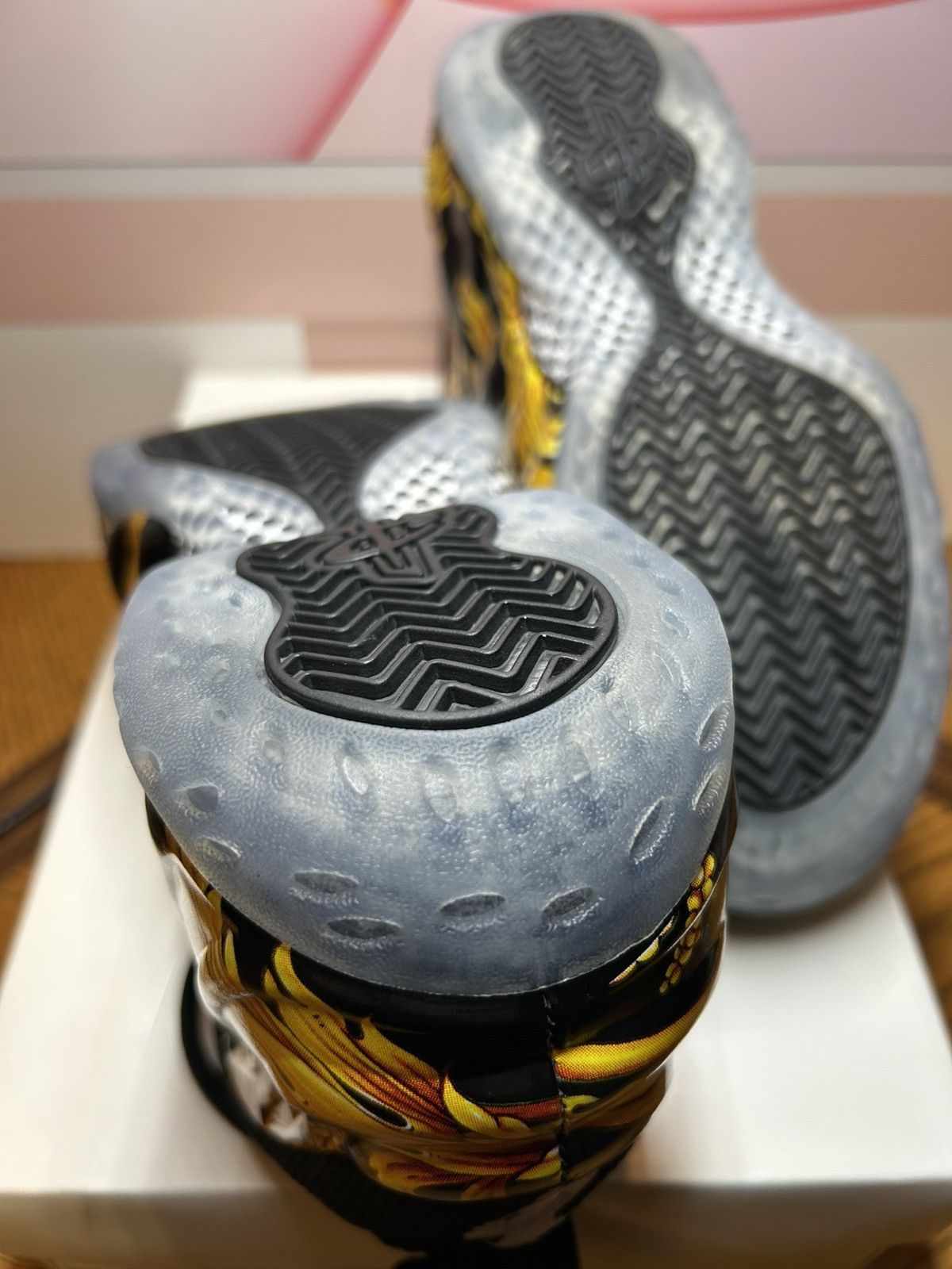 Nike × Supreme Size 9 - Supreme x Nike Air Foamposite One SP Black 2014 Size US 9 / EU 42 - 10 Thumbnail