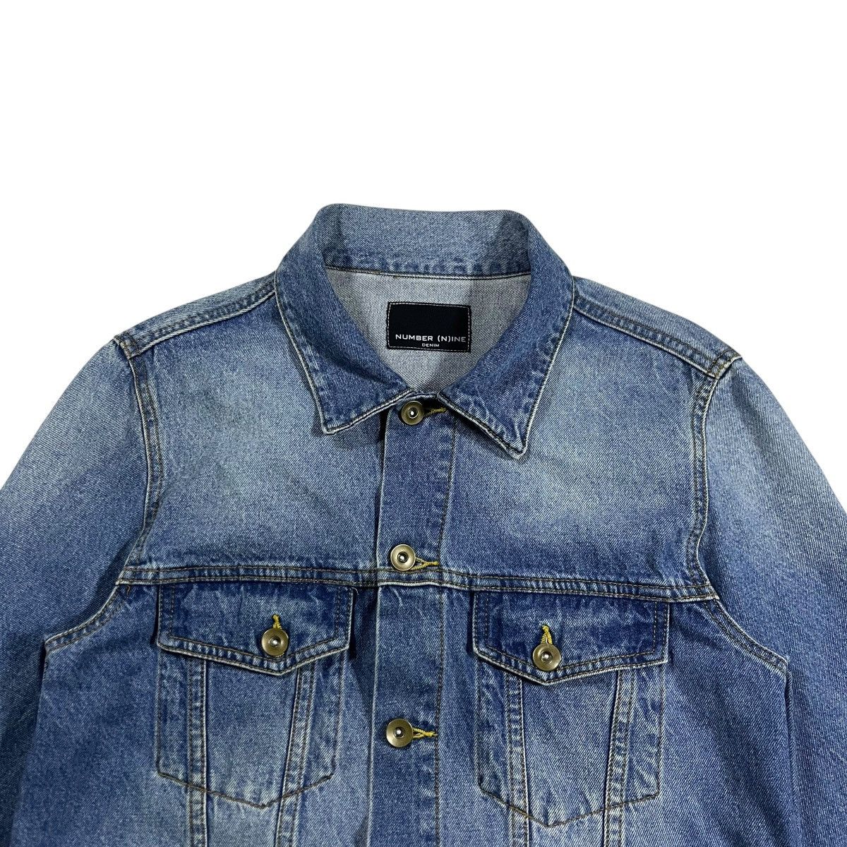 Number (N)ine Number Nine Trucker Denim Jacket Size US S / EU 44-46 / 1 - 2 Thumbnail