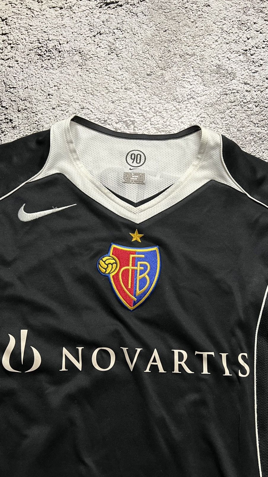 Nike 2004-2006 FC Basel Switzerland Mladen Petric nike jersey Size US XS / EU 42 / 0 - 4 Thumbnail