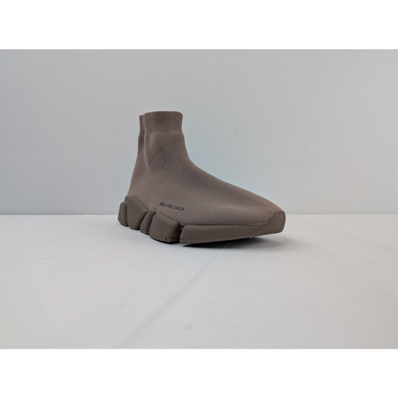 Balenciaga o1rshd1 Speed 2.0 Recycled Low-Top Sneakers in Mink Grey Size US 12 / EU 45 - 2 Thumbnail