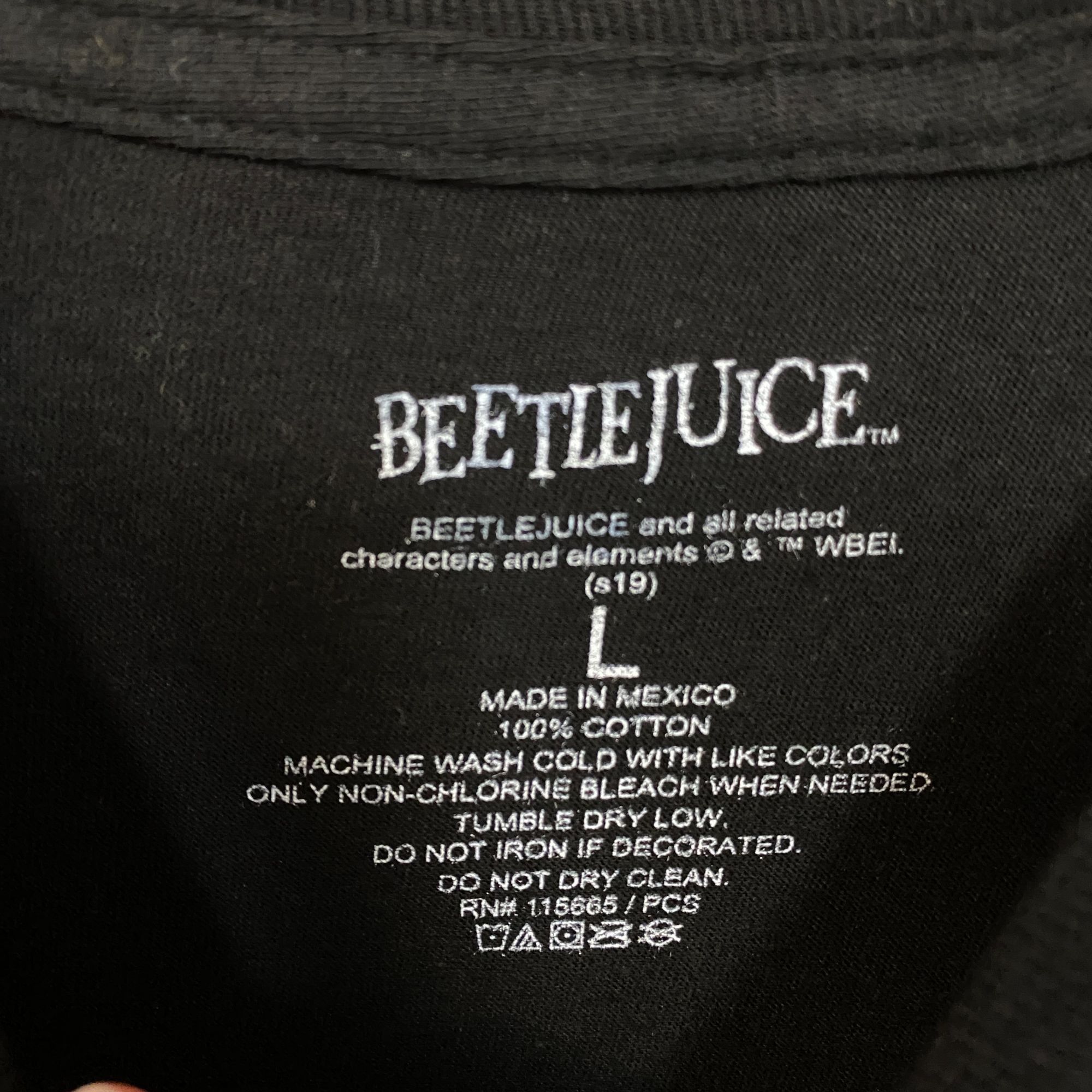 Other Beetlejuice The Ghost with The Most T-Shirt Large Size US L / EU 52-54 / 3 - 4 Thumbnail