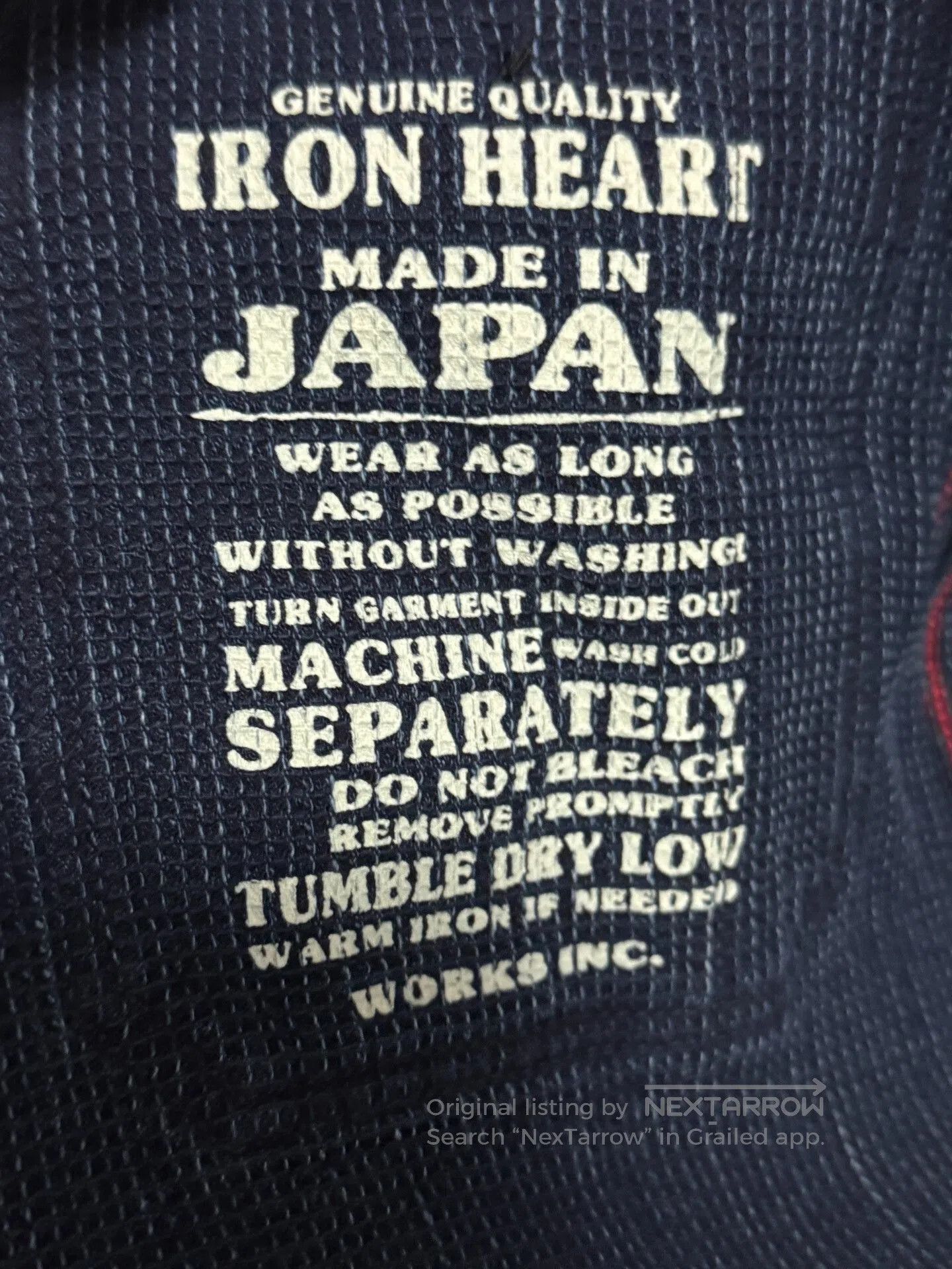 Iron Heart Iron Heart Blue Dyed Shirt. Size US S / EU 44-46 / 1 - 5 Thumbnail
