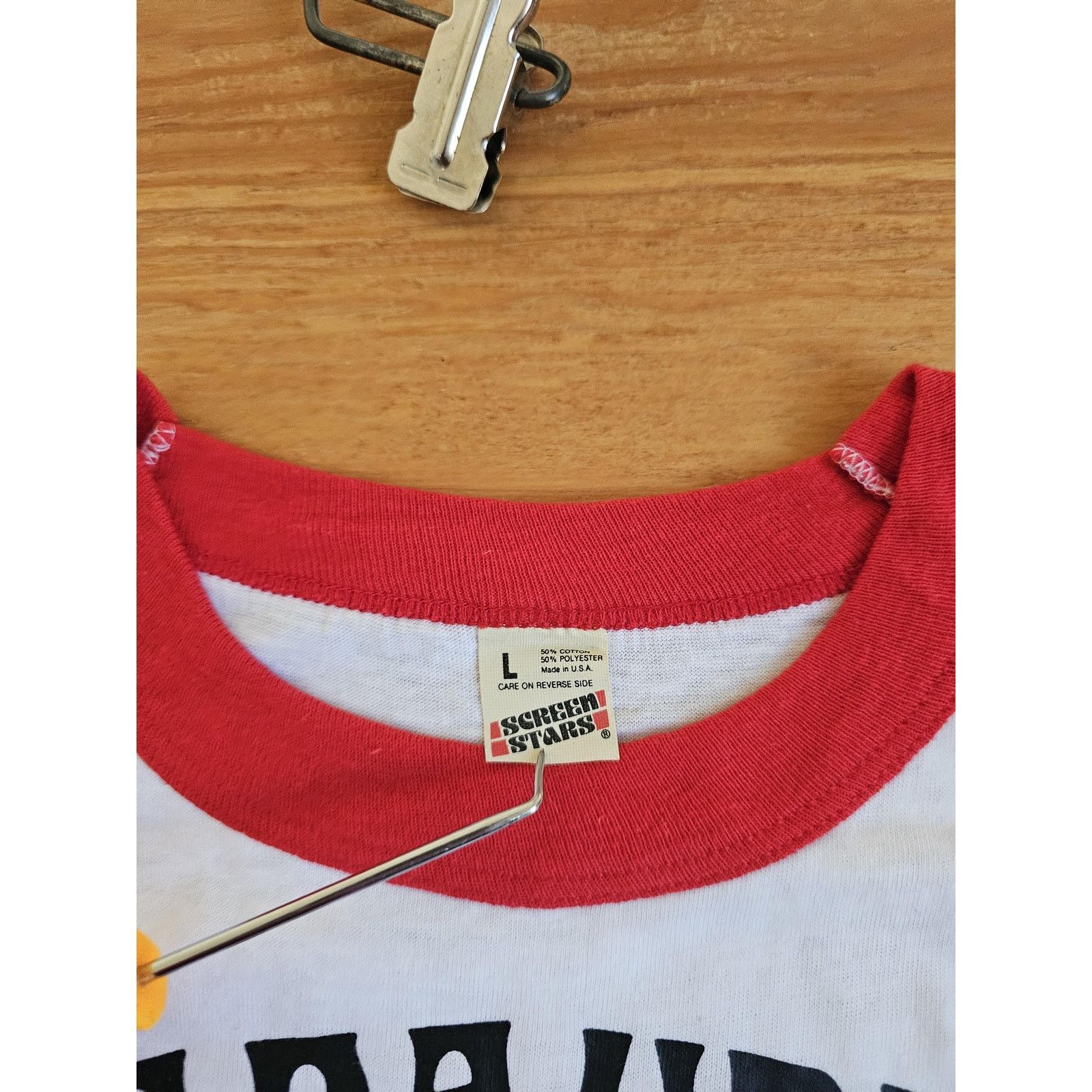 Other Marauder Take No Prisoners 1985 Tour Ringer T-Shirt White M Size US M / EU 48-50 / 2 - 4 Thumbnail