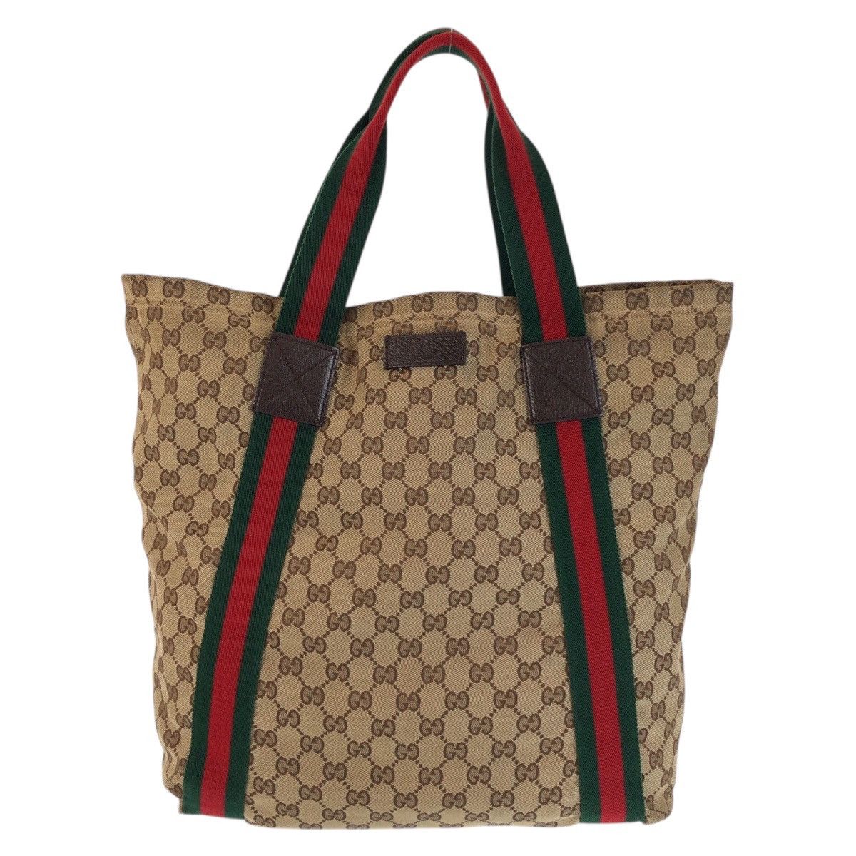Gucci Gucci Gucci GG Canvas 2way Tote Bag Textile Tote Bag 189669 DUTY FREE for USA Size ONE SIZE - 1 Thumbnail